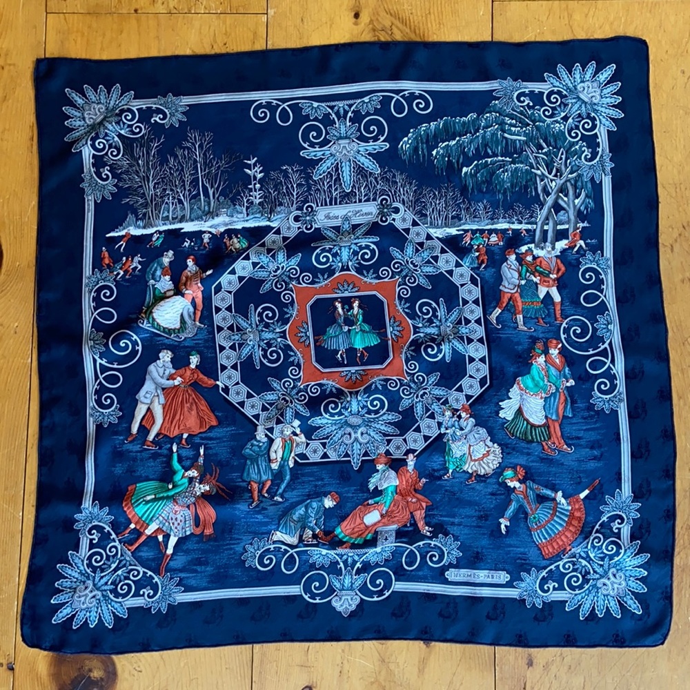 Hermes Joies d’Hiver scarf